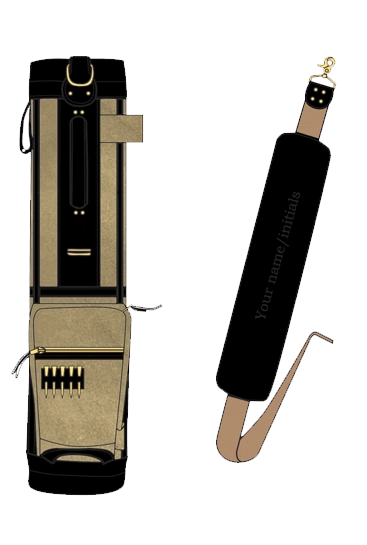 Sunday golf bag custom made to your design and personalization