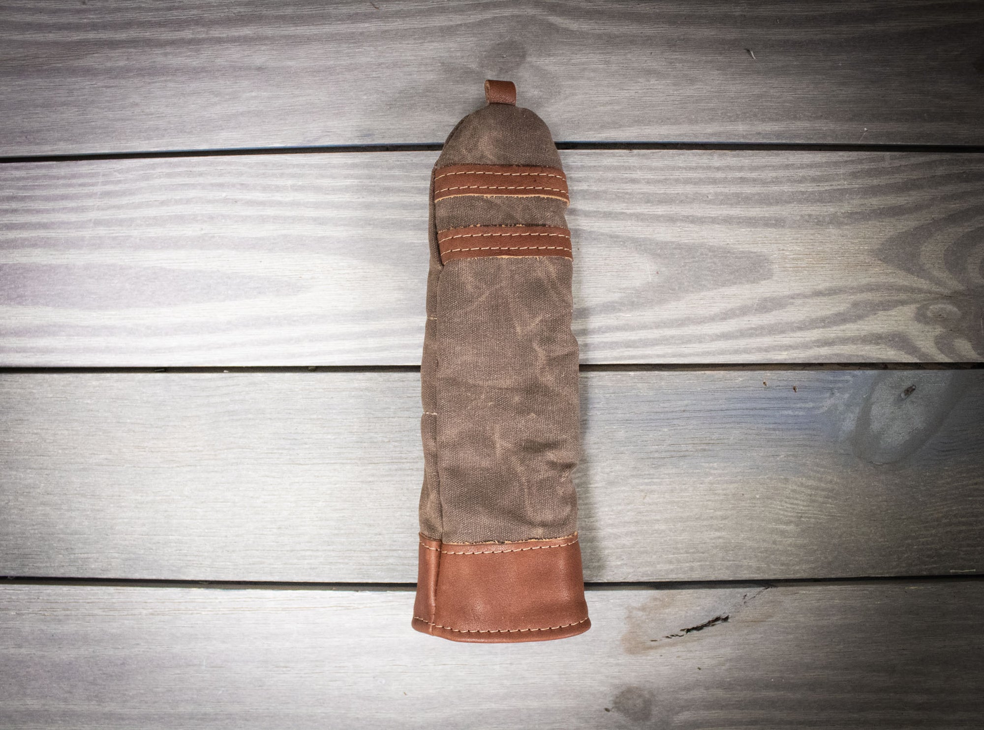 Bourbon Canvas and Leather Hybrid Cover- Steurer & Jacoby