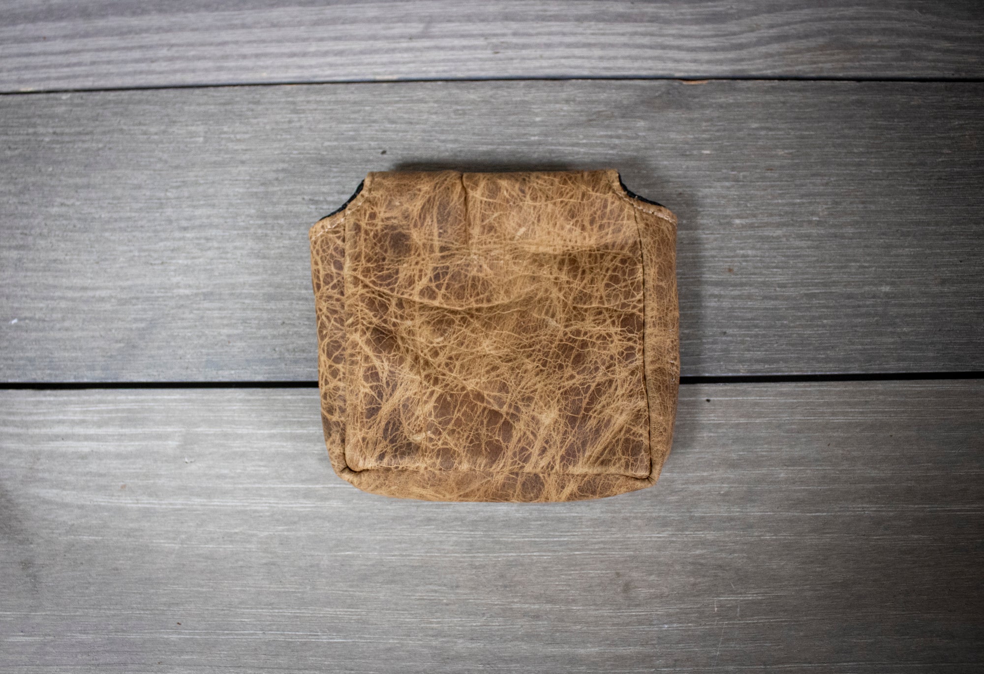 Chocolate Bison Square Leather Putter Cover- Steurer & Jacoby