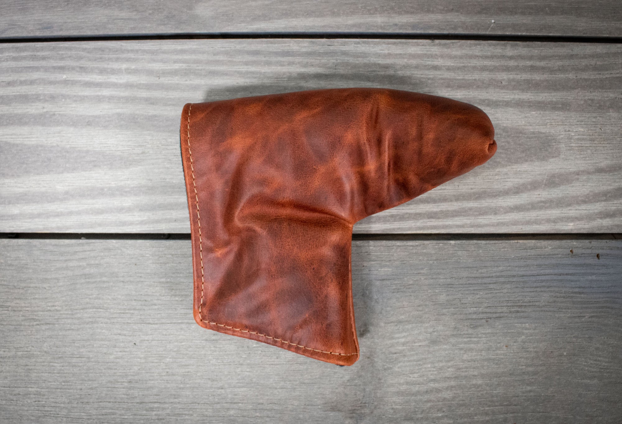 Cognac Bison Putter Cover- Steurer & Jacoby