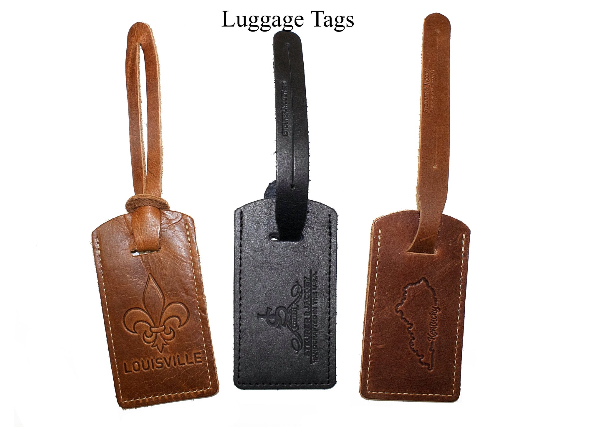 Leather Bag Tag - Steurer & Jacoby
