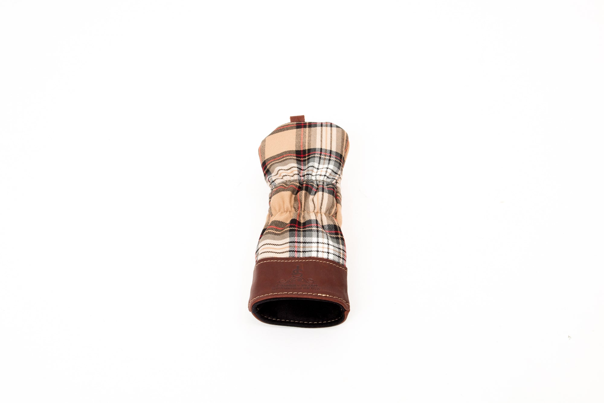 Leather & Wool Tartan Head Cover - Steurer & Jacoby