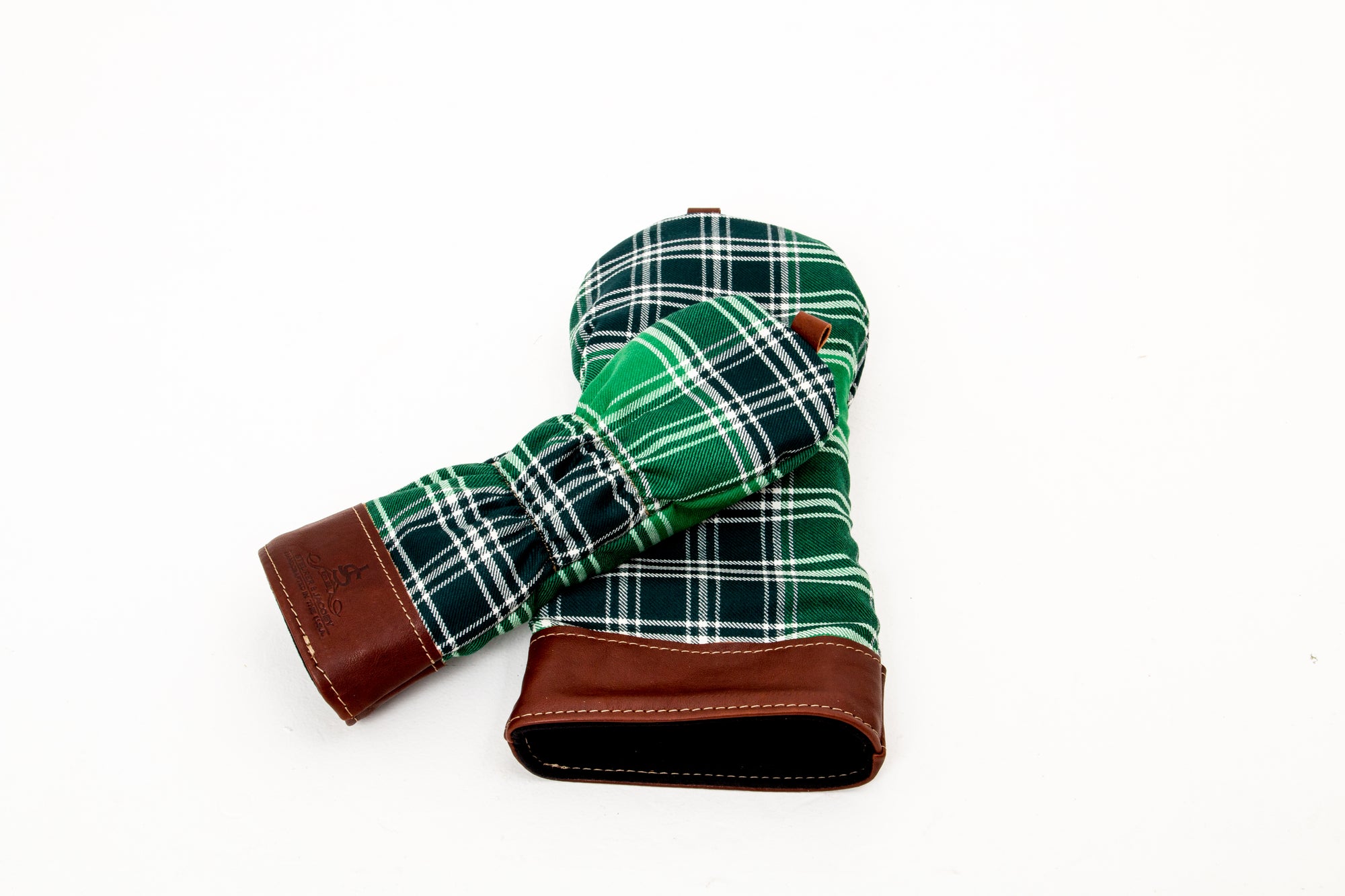 Leather & Wool Tartan Head Cover - Steurer & Jacoby