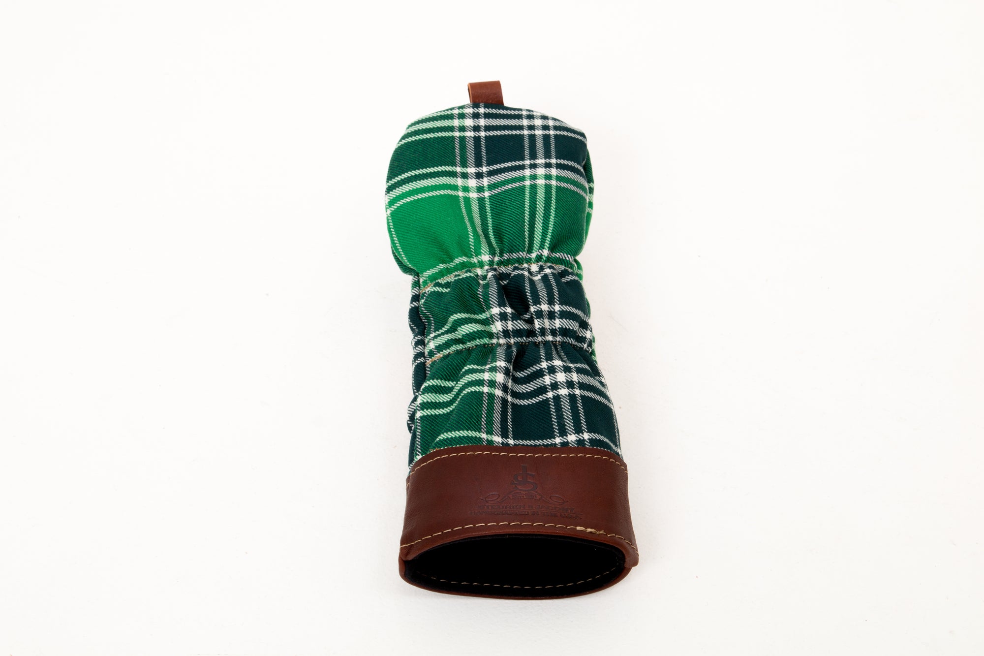 Leather & Wool Tartan Head Cover - Steurer & Jacoby
