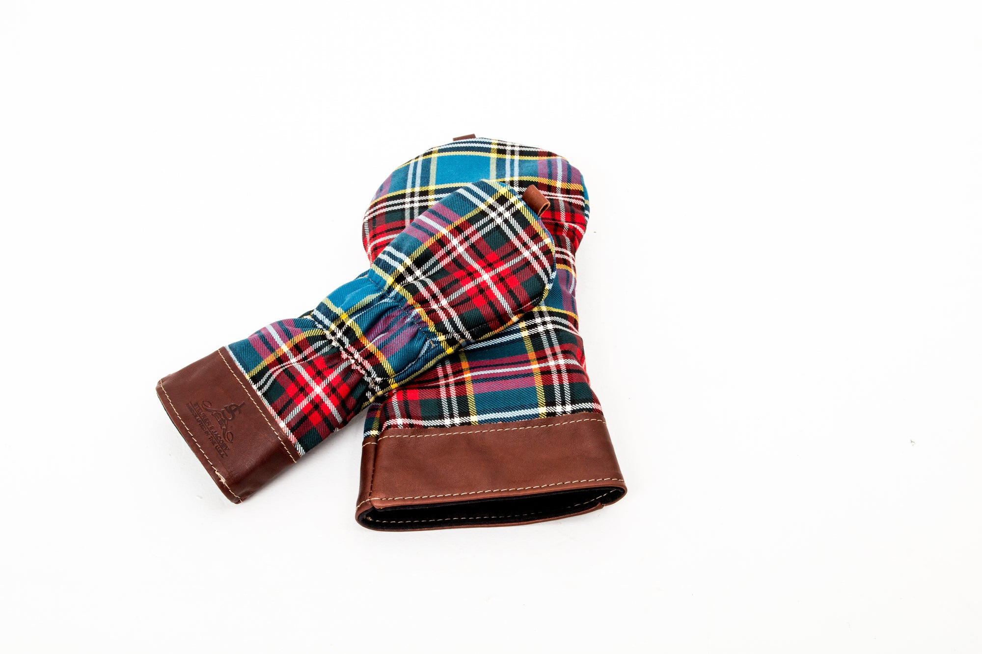 Leather & Wool Tartan Head Cover - Steurer & Jacoby