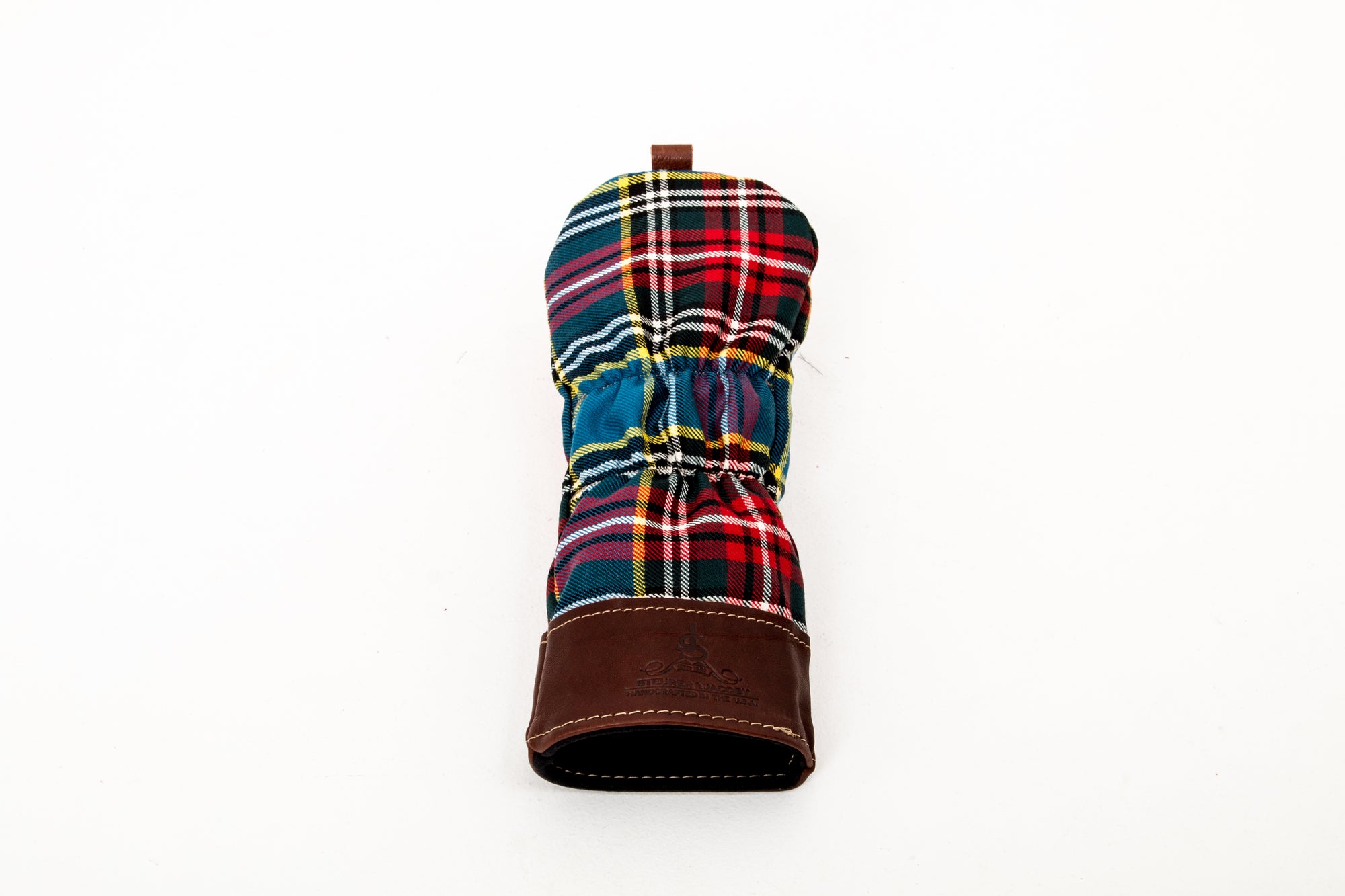 Leather & Wool Tartan Head Cover - Steurer & Jacoby