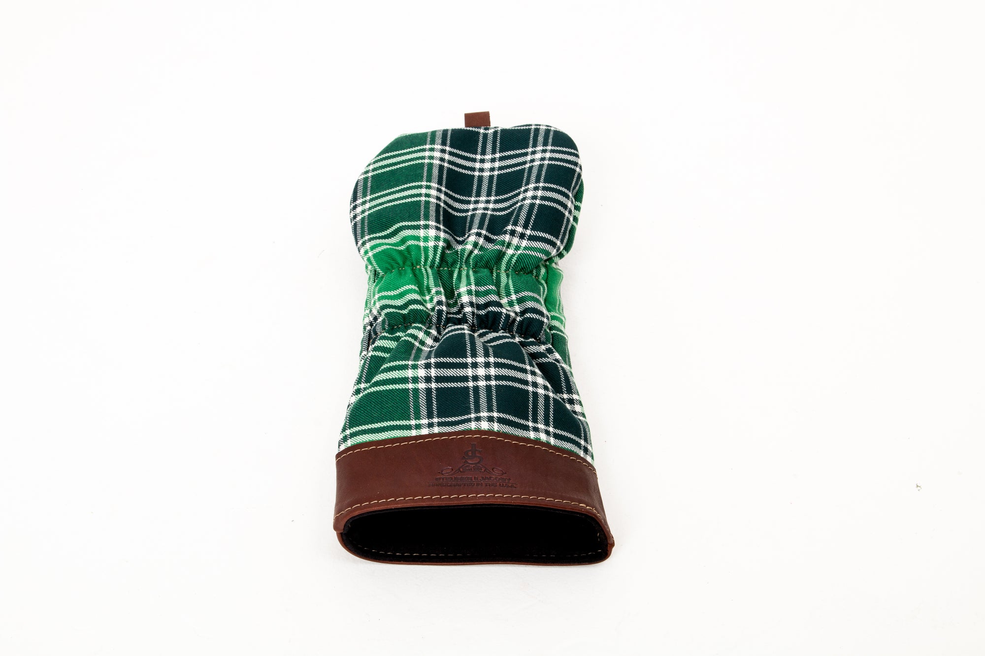 Leather & Wool Tartan Head Cover - Steurer & Jacoby