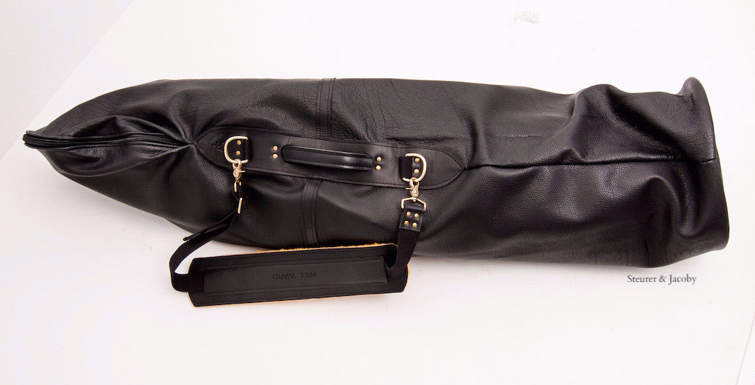 Premium Leather Golf Club Carrier Travel Cover - Steurer & Jacoby