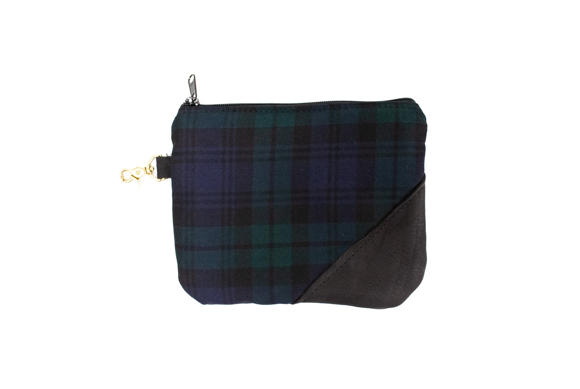 Blackwatch Tartan Valuables Pouch- Steurer & Jacoby