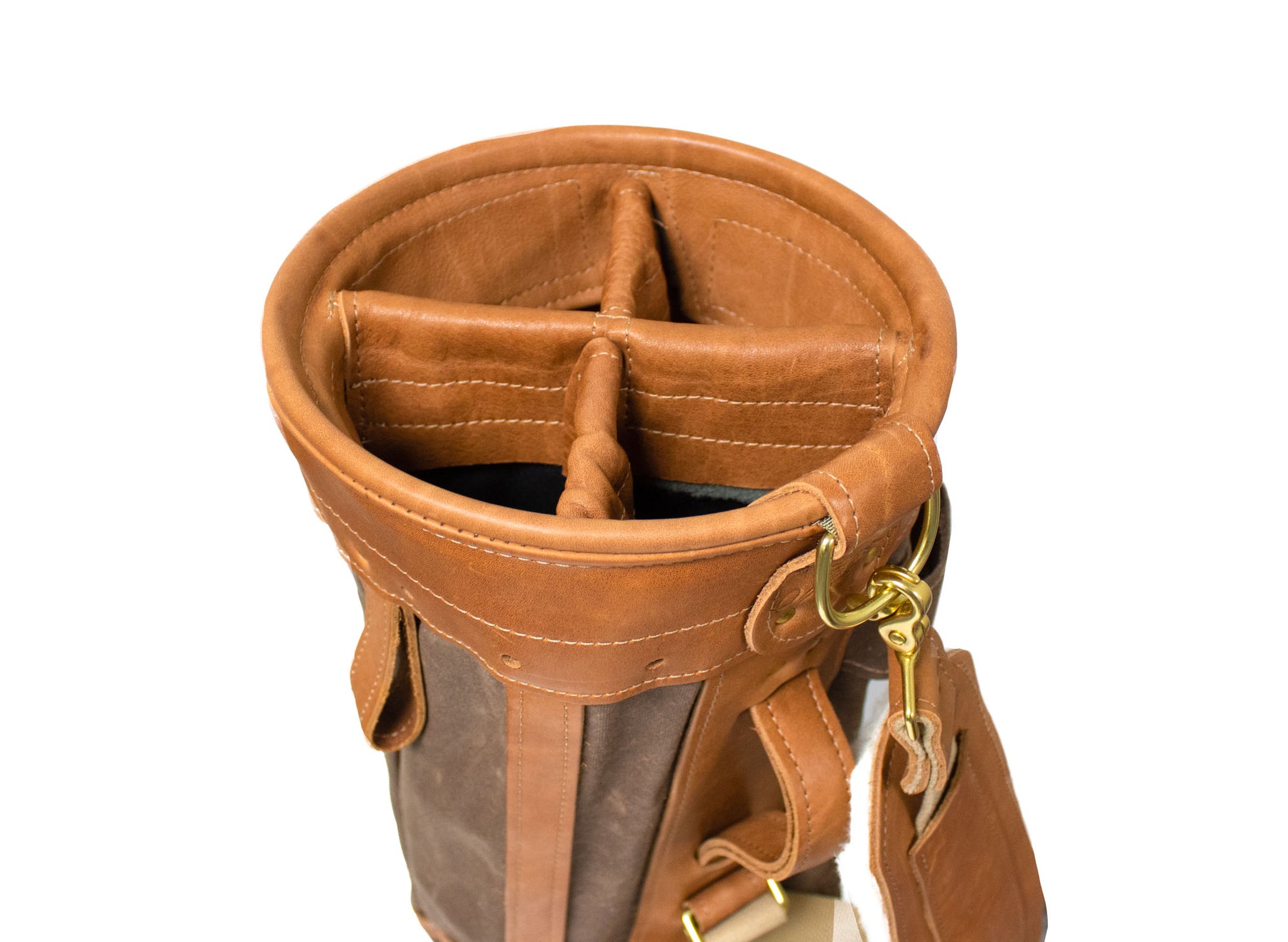 Bourbon Sunday Style Golf Bag with Four Way Divider- Steurer & Jacoby
