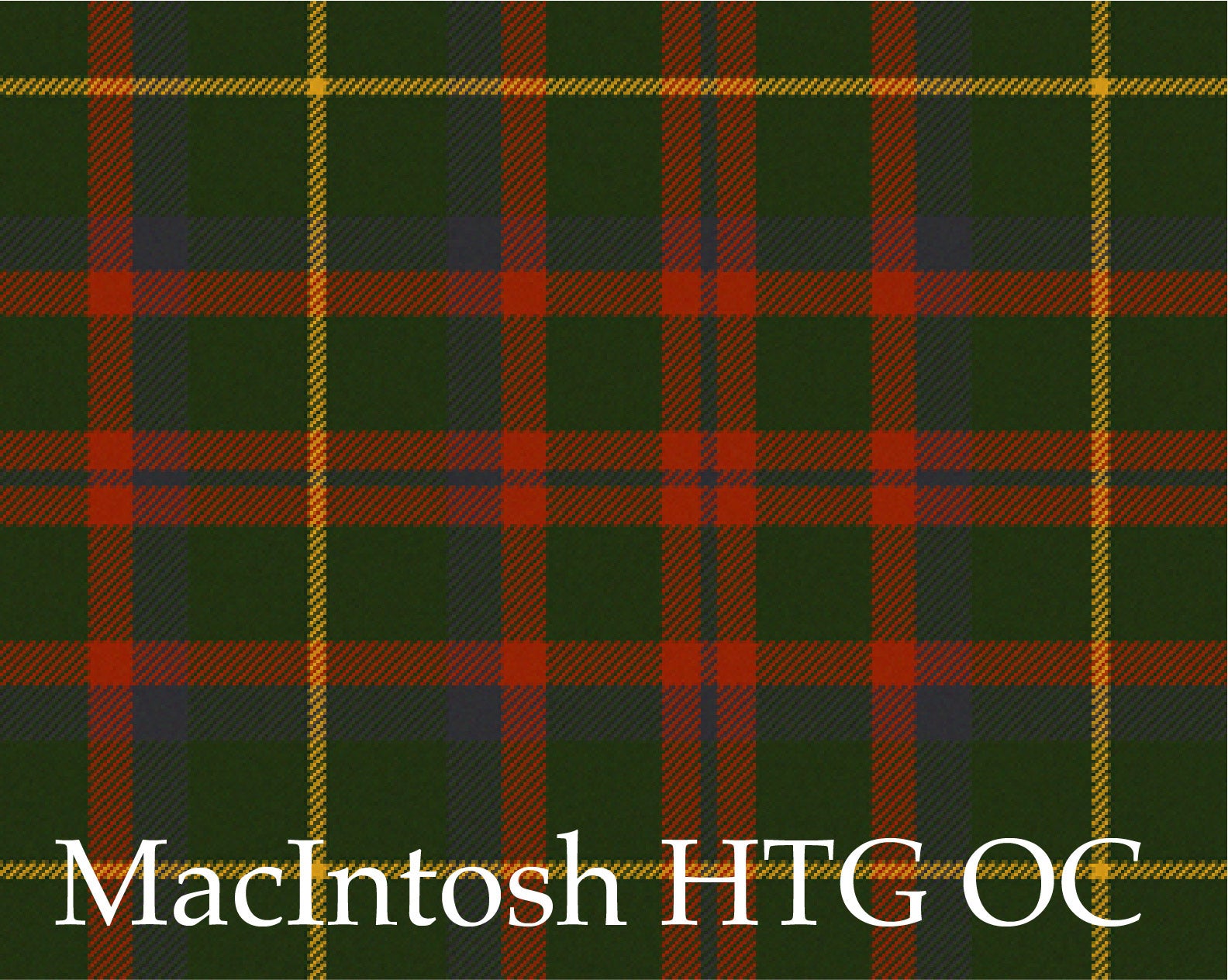 8" Airliner Style Tartan Golf Bag