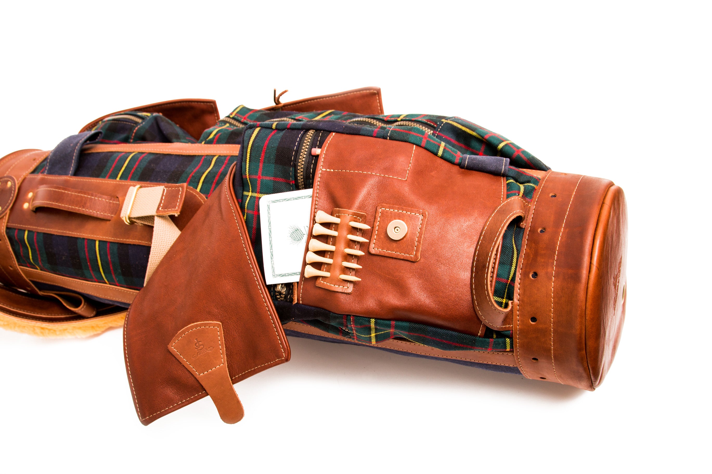 8" Gran Tour Style Tartan Golf Bag - Steurer & Jacoby
