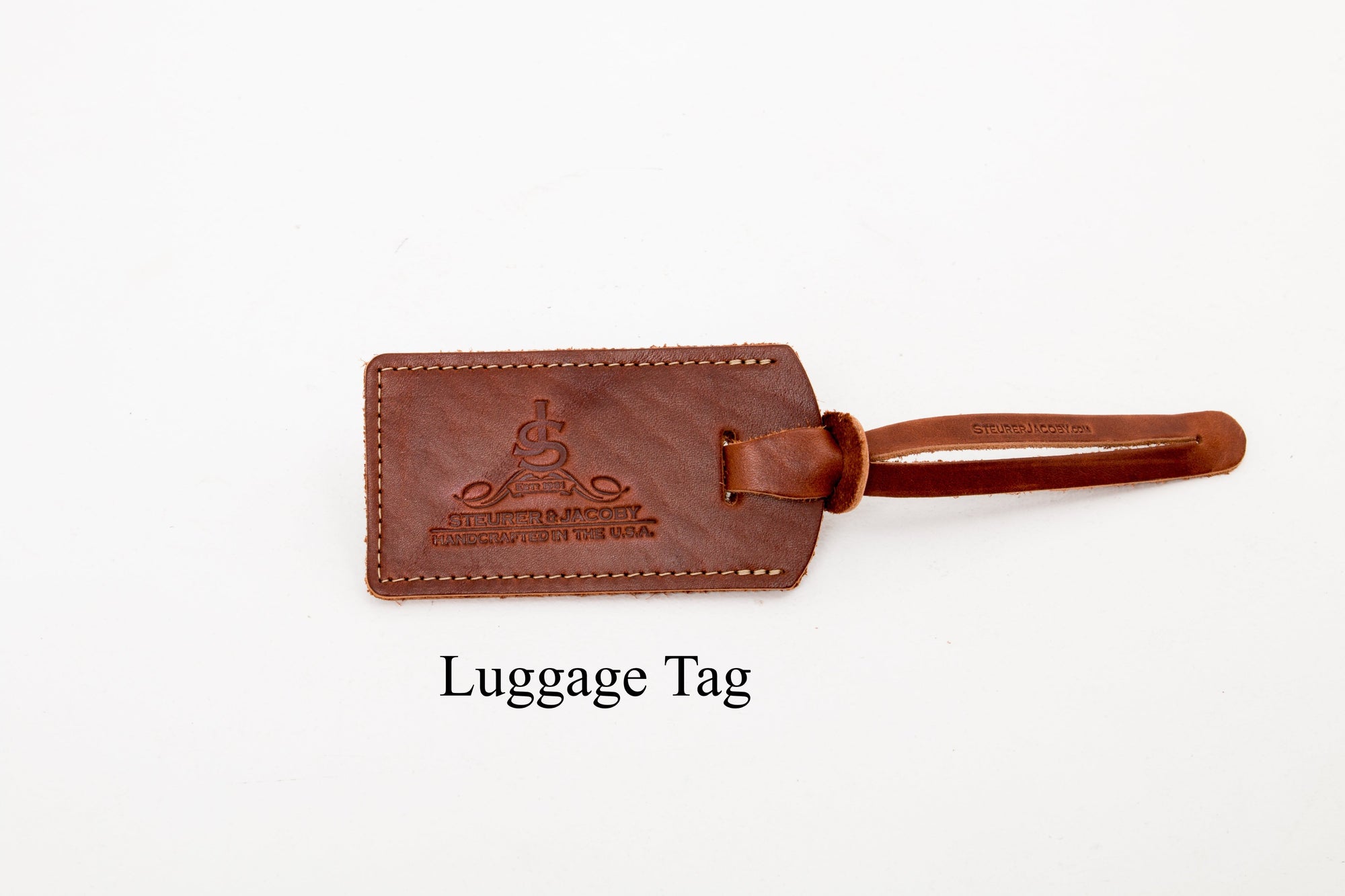 Leather Bag Tag - Steurer & Jacoby