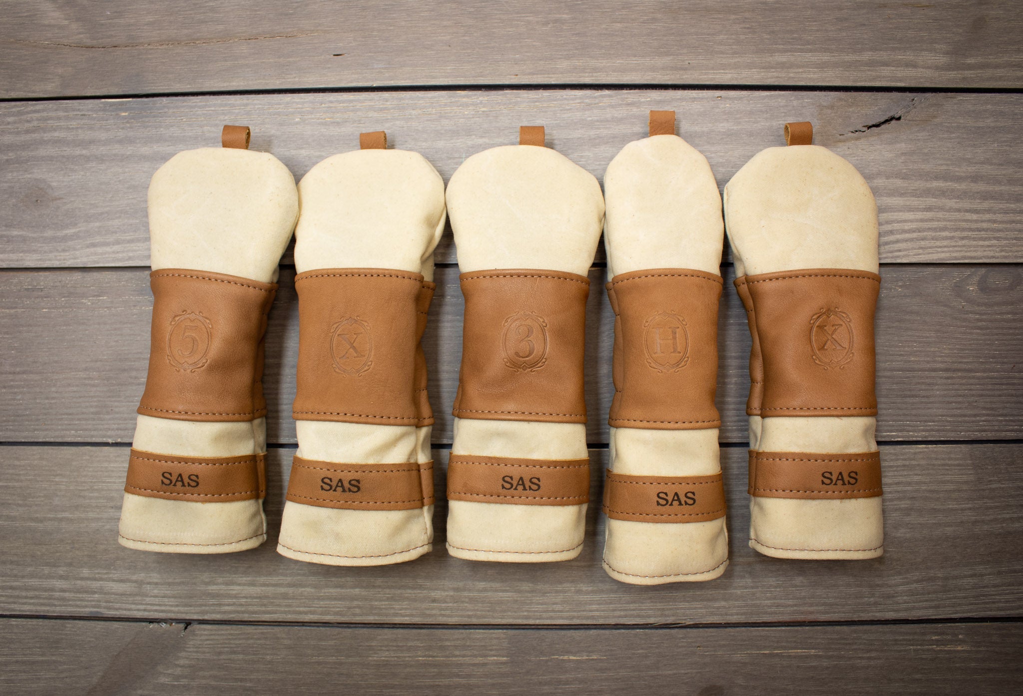 Waxed Canvas Head Covers