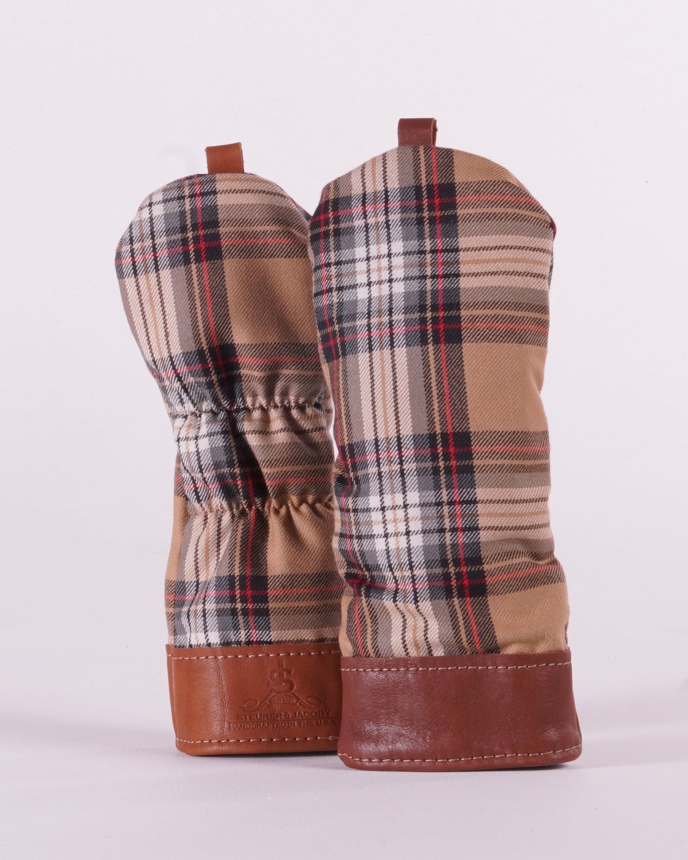 Fairway Wood Head Cover - Stewart Camel Tartan