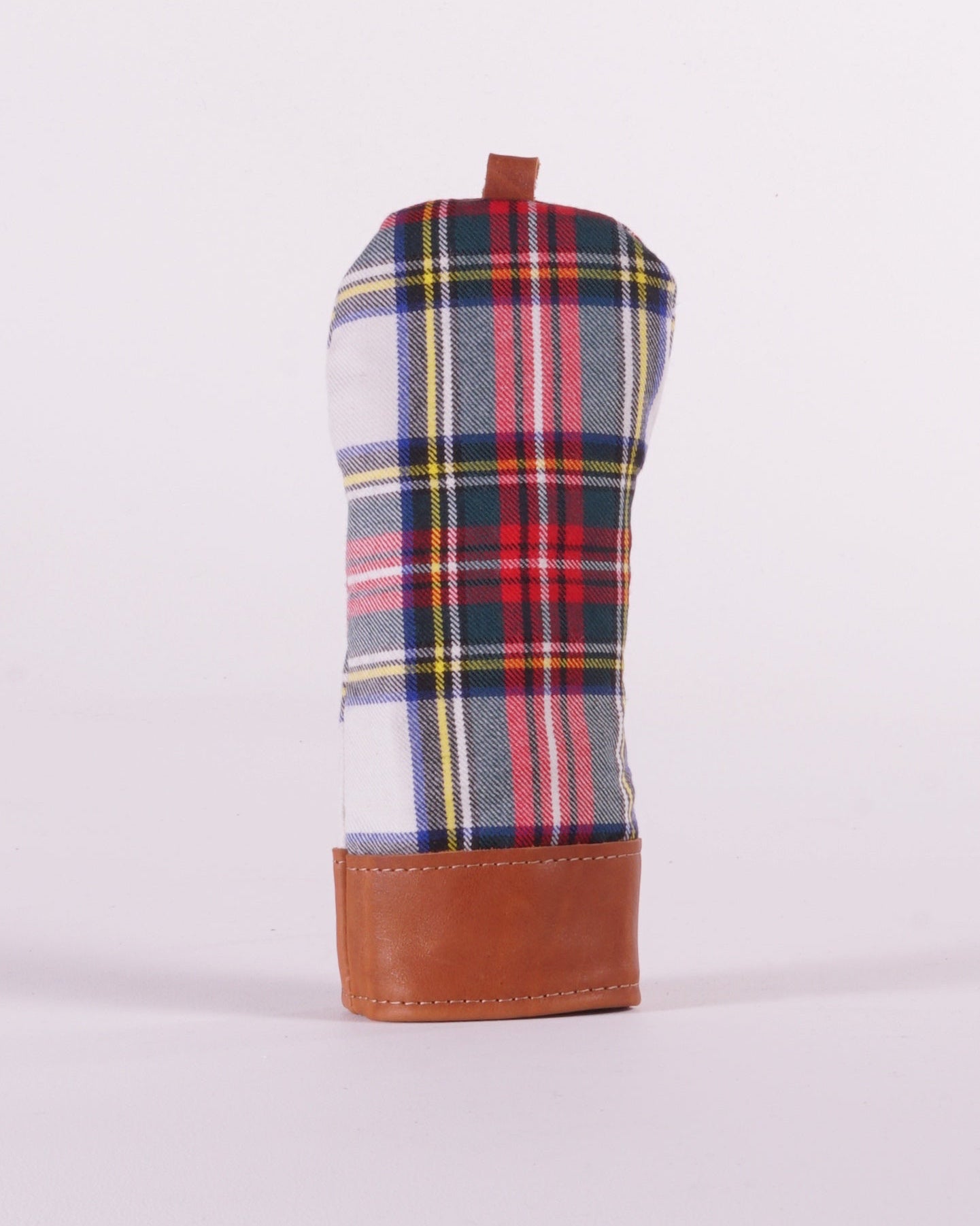 Fairway Wood Head Cover - Stewart Dress Modern Tartan (natural trim)