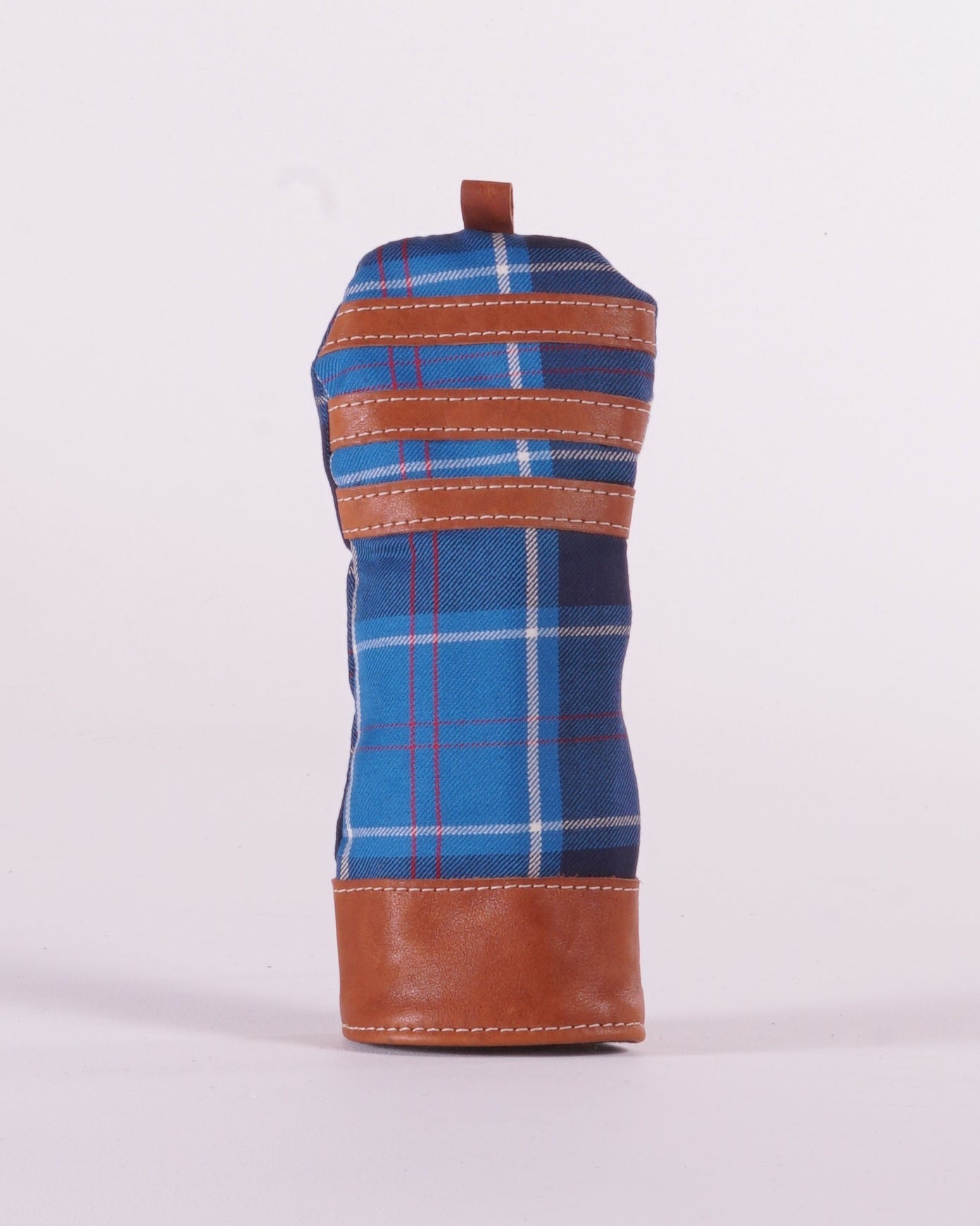 Fairway Wood Head Cover - US Navy tartan with 3 stripes
