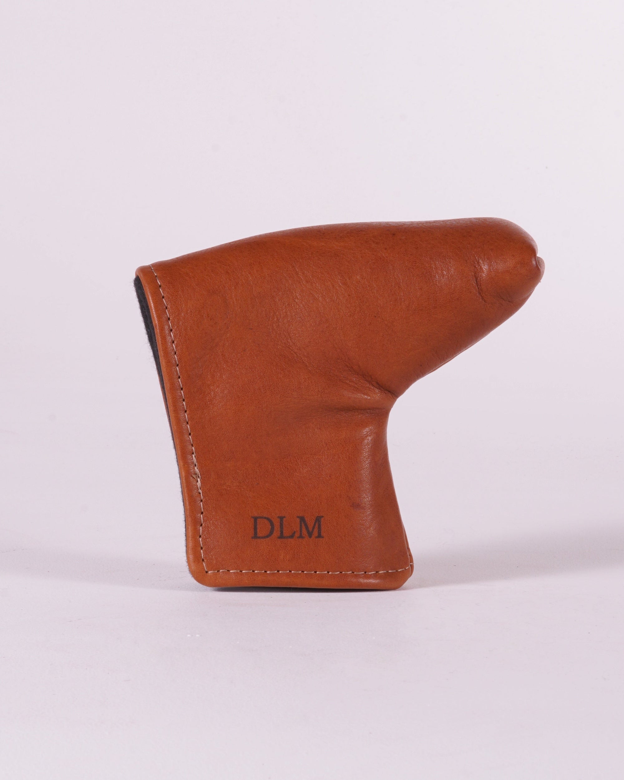 Putter Cover - Natural Leather (monogrammed DLM)