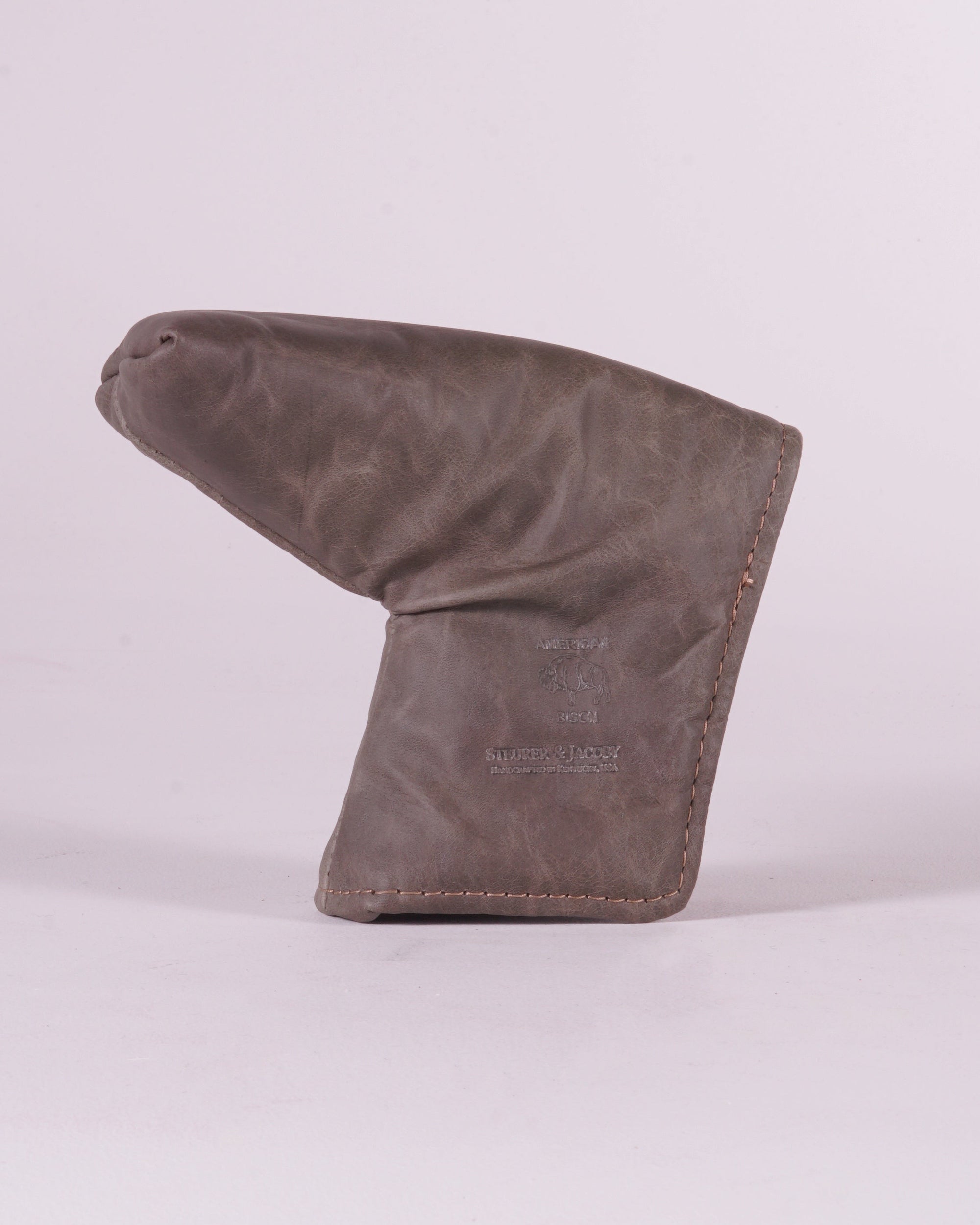 Putter Cover - Slate Bison Leather