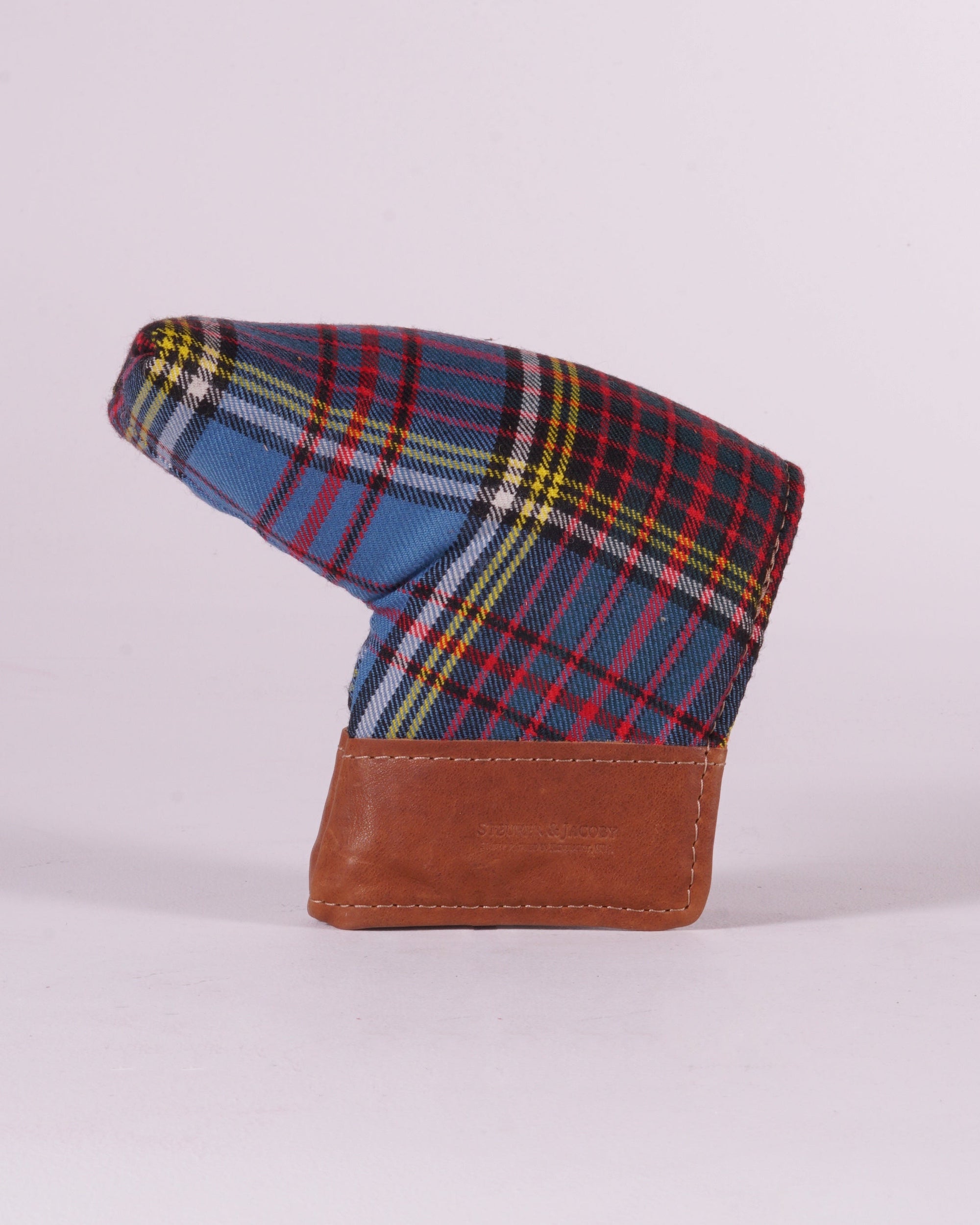 Putter Cover - Anderson Tartan with Natural Leather Trim