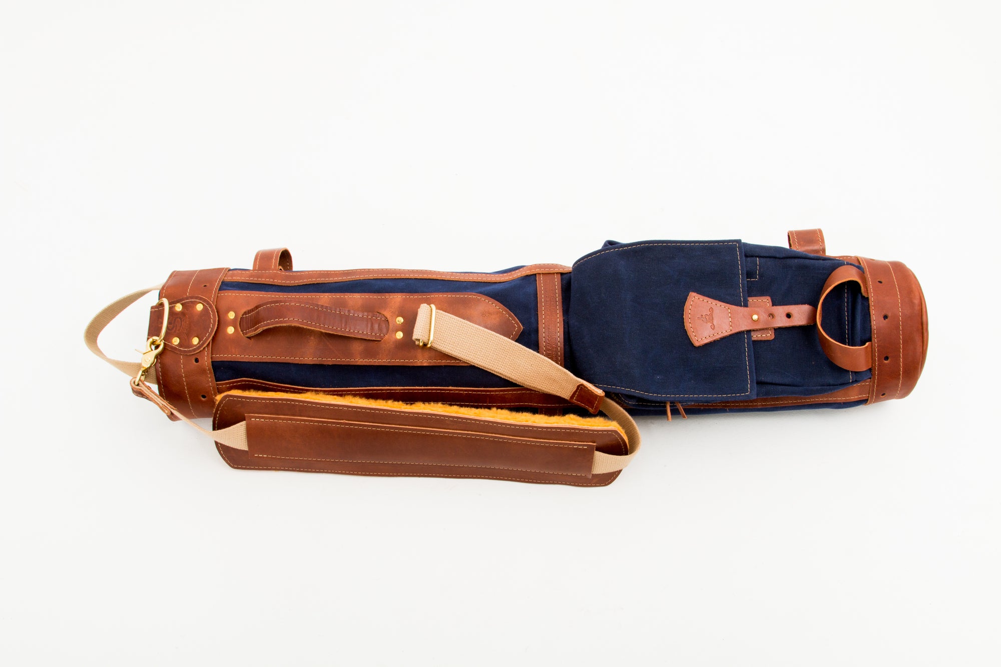 6" Pencil Golf Bag - Waxed Canvas