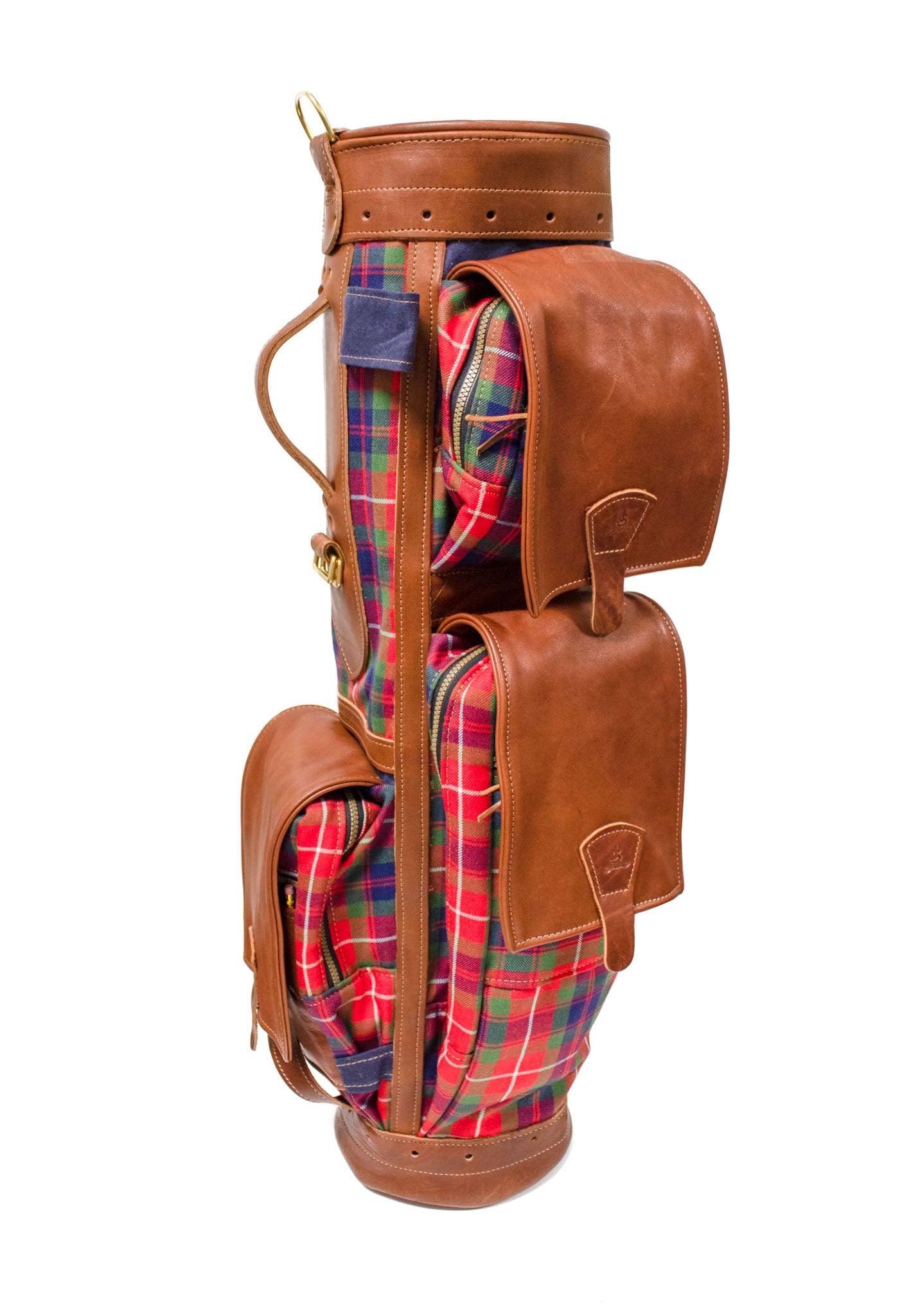 Fraser of Lovat Tartan Gran Tour Style Golf Bag- Steurer & Jacoby