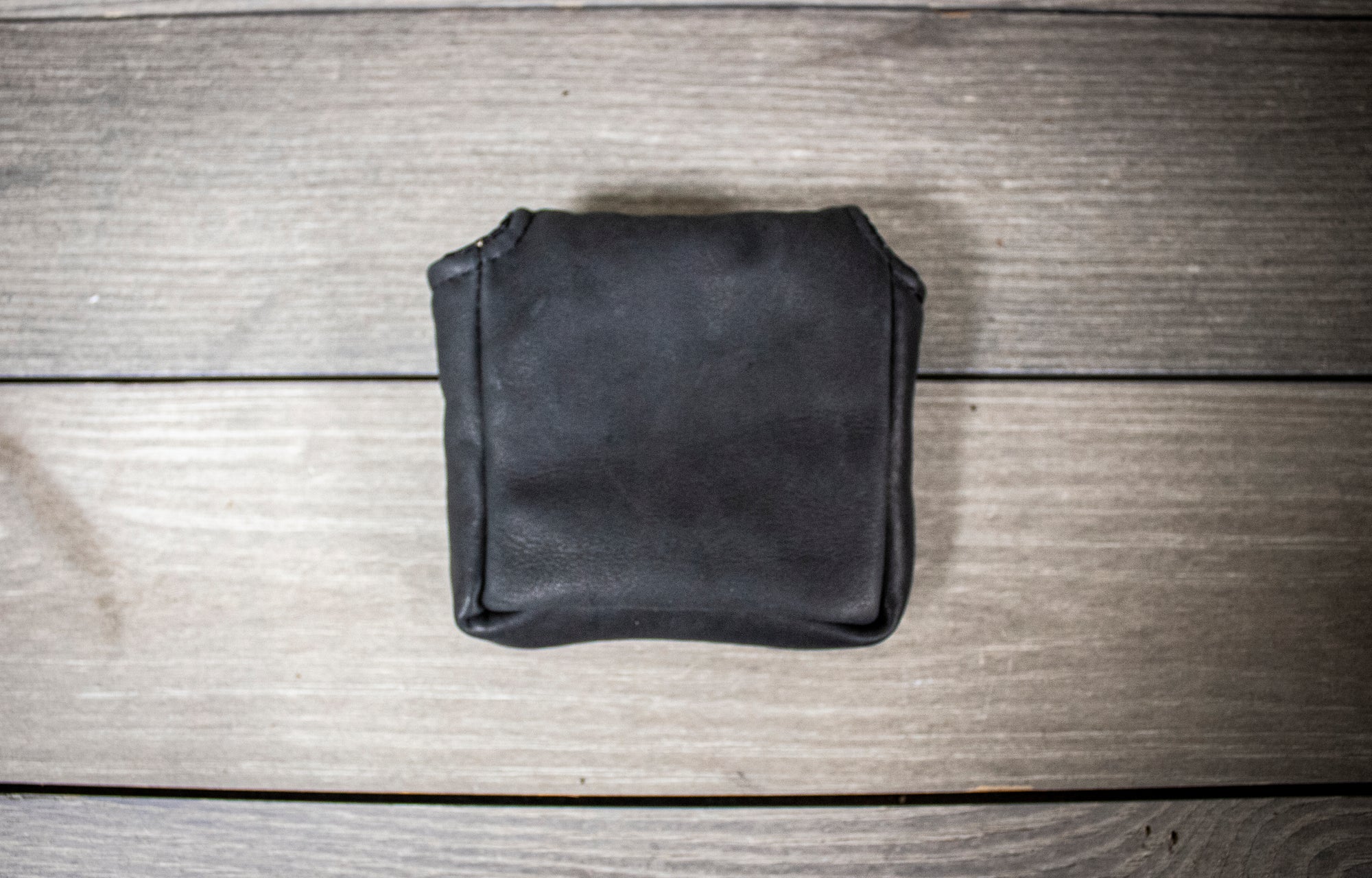 Black Square Leather Putter Cover- Steurer & Jacoby