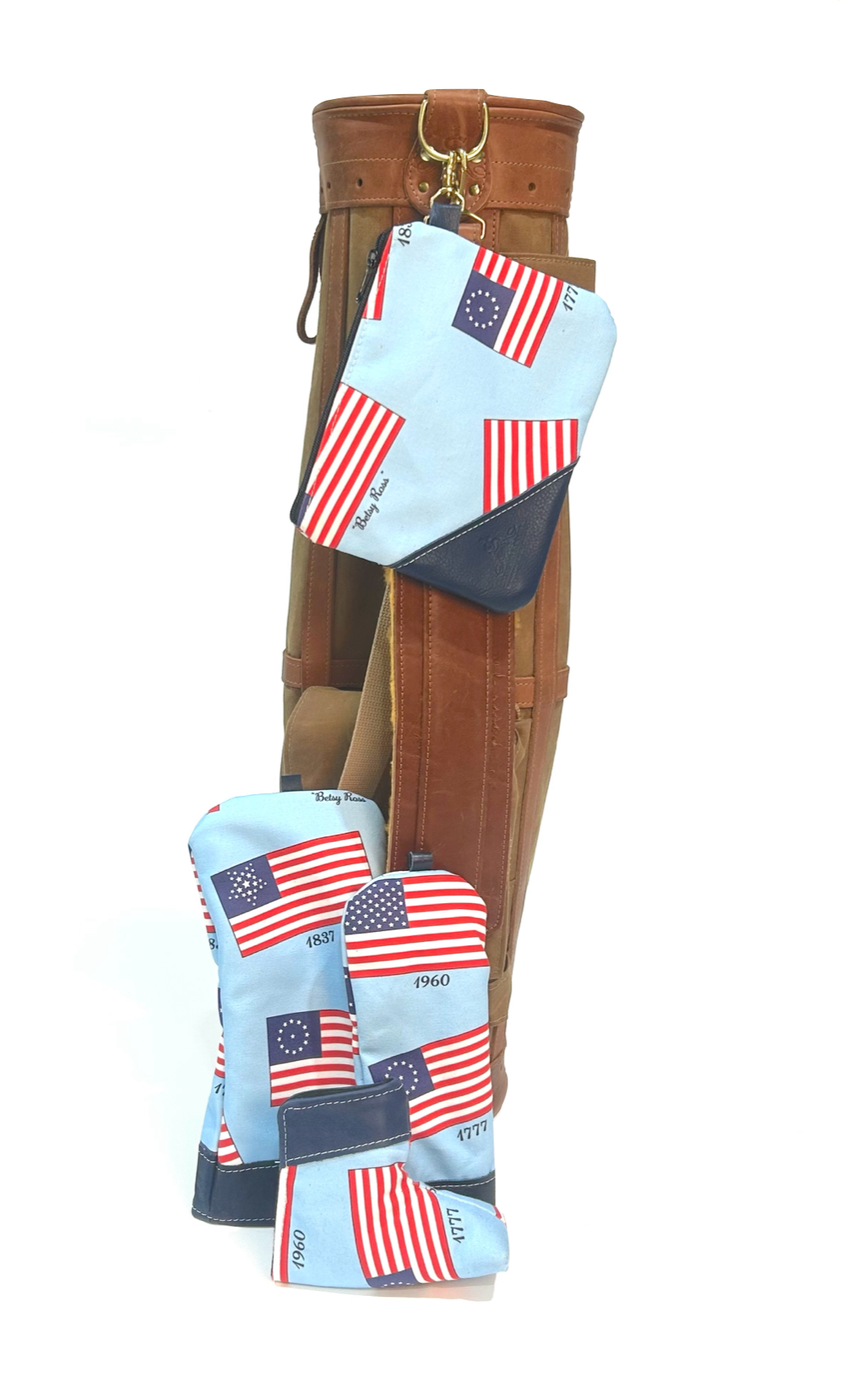 American Flag Print Putter Cover