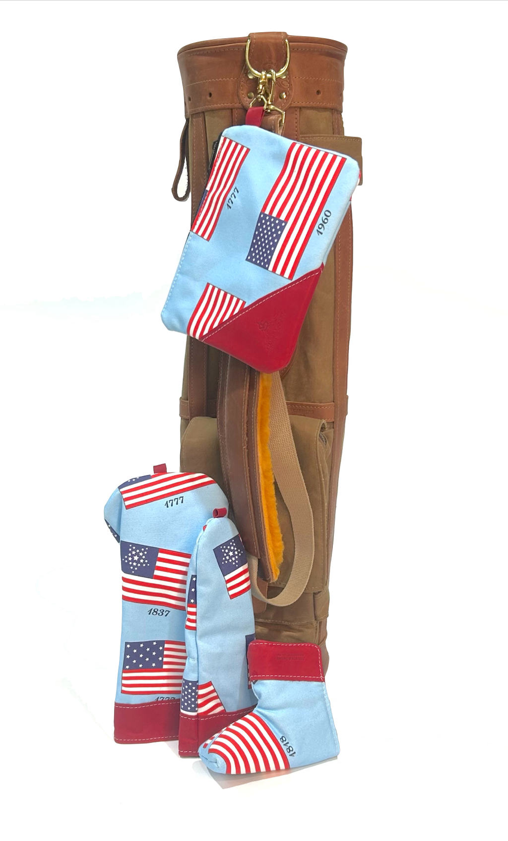 American Flag Print Hybrid Head Cover