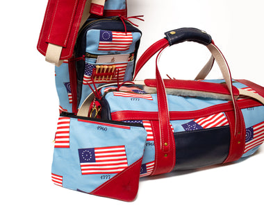 American Flag Club Duffel Bag- Steurer & Jacoby