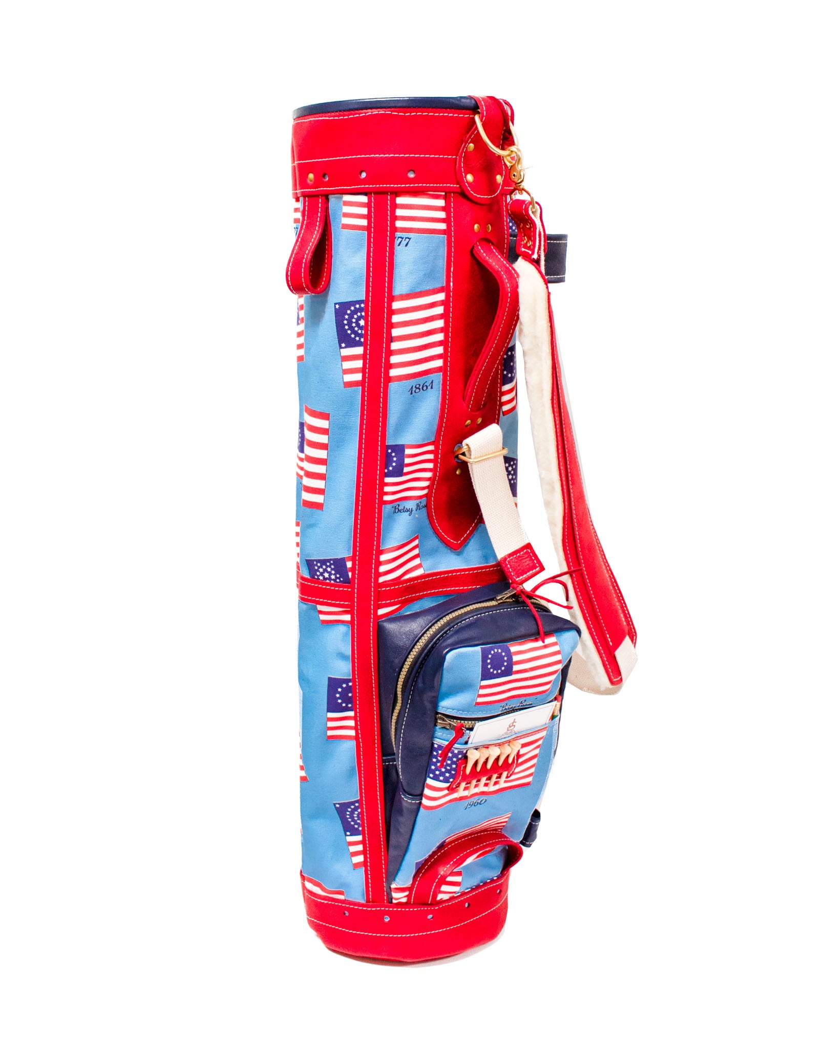 American Flag Sunday Style Golf Bag- Steurer & Jacoby