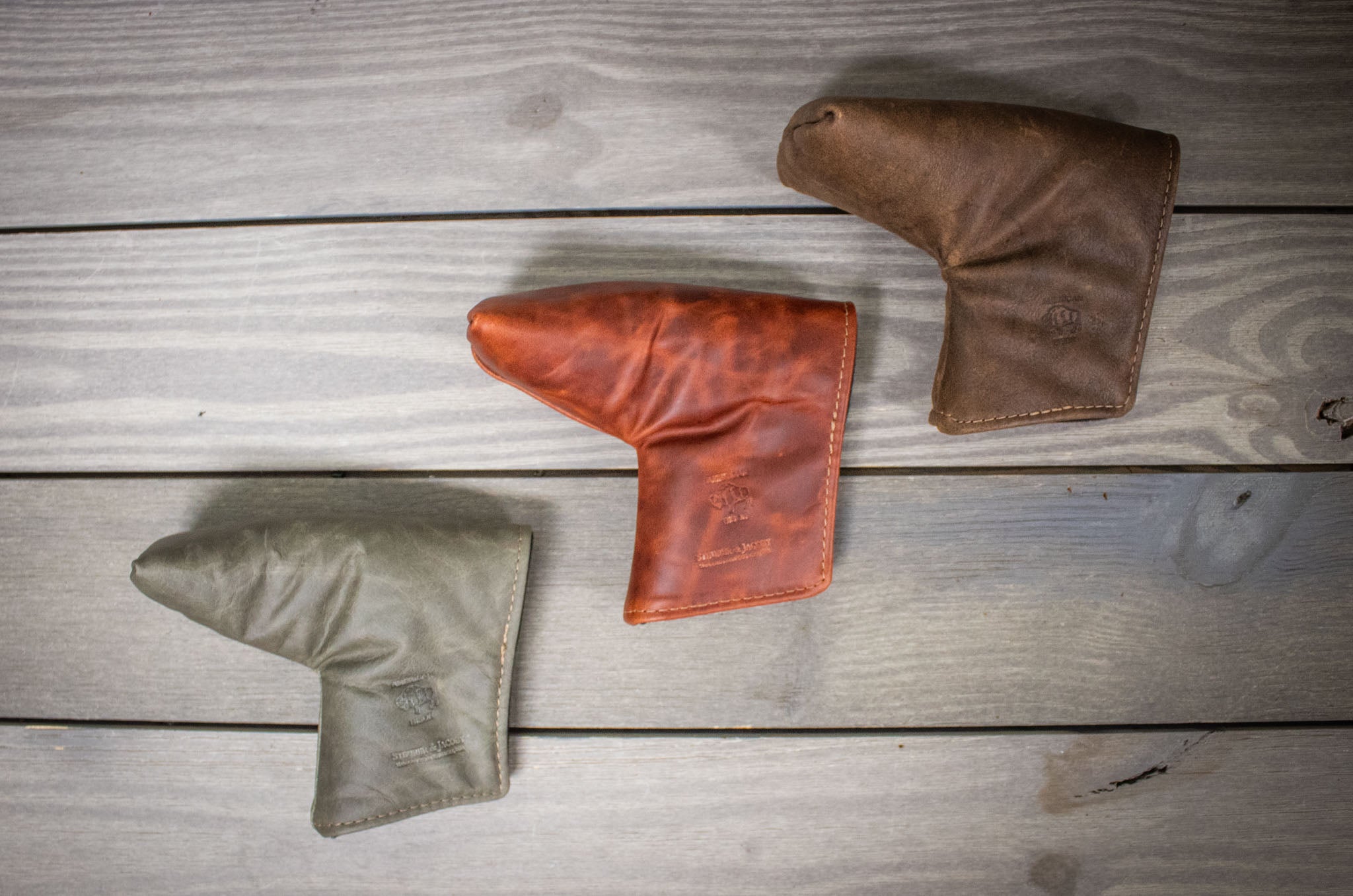 Bison Leather Putter Covers- Steurer & Jacoby