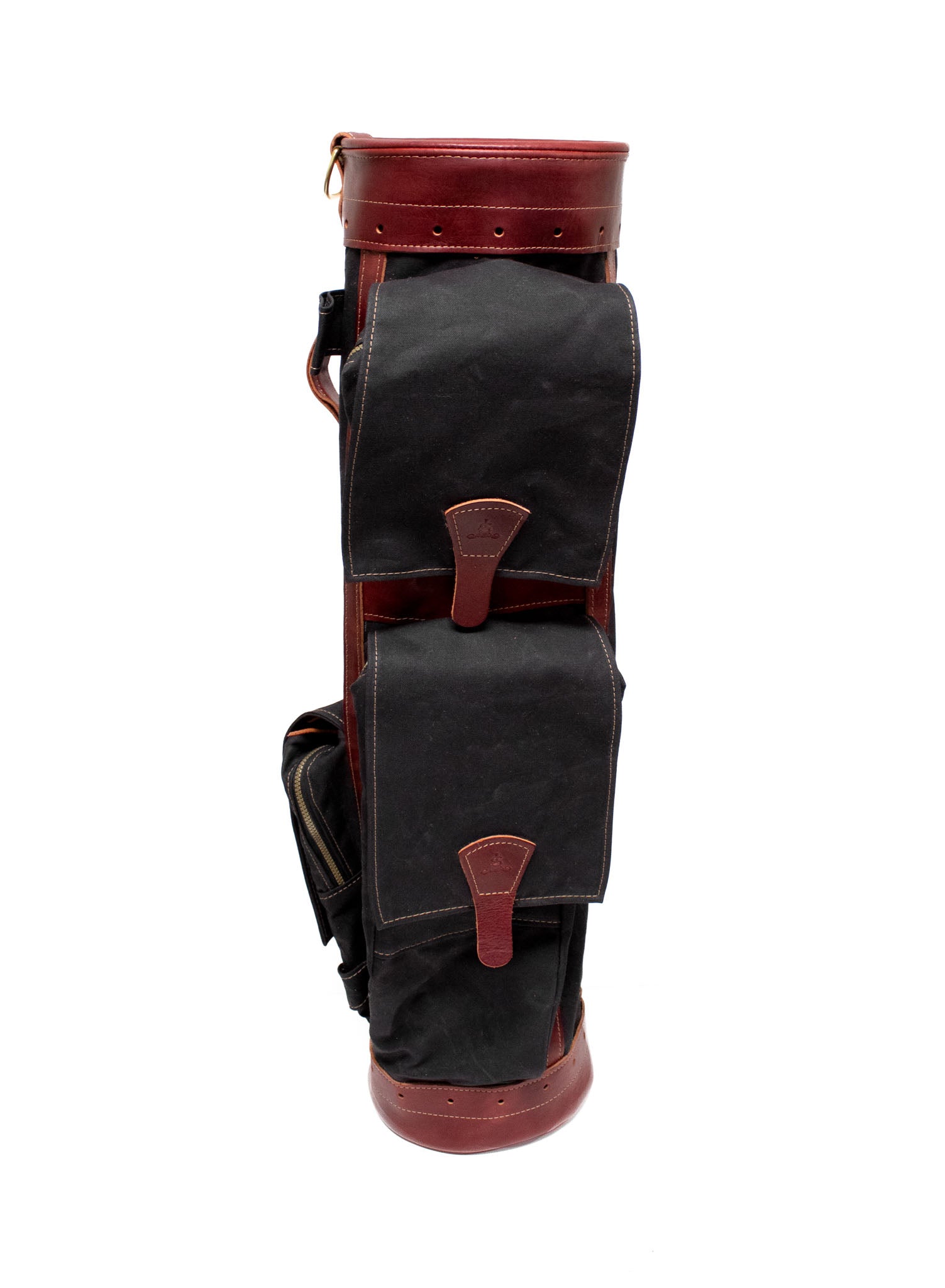 Black and Burgundy Leather Gran Tour- Steurer & Jacoby