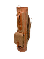 Field Tan and Natural Leather Staff Bag- Steurer & Jacoby