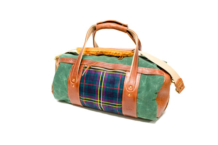 Kennedy Modern with Natural Leather Club Duffel- Steurer & Jacoby