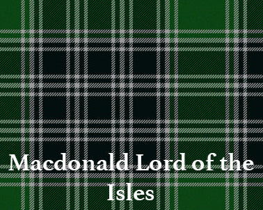 MacDonald Lord Isles Green Tartan