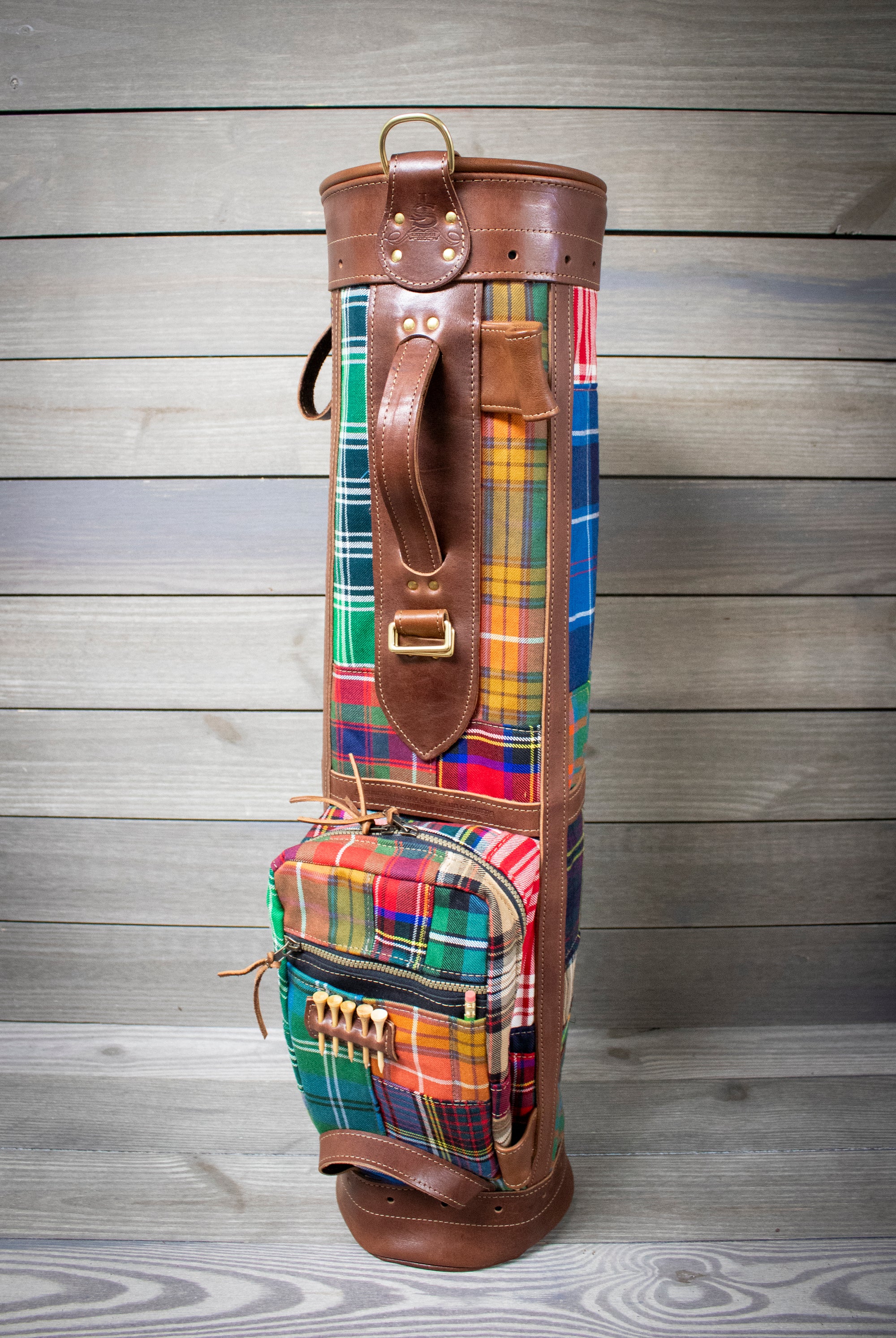 Tartan Patchwork Sunday Style Golf Bags- Steurer & Jacoby