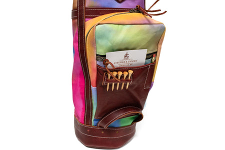 Tie Dye Sunday Golf Bag Ball Pocket-Steurer & Jacoby