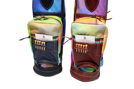 Tie Dye Sunday Golf Bag Ball Pockets-Steurer & Jacoby