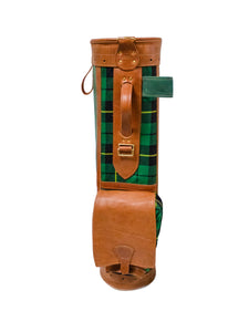 Wallace Green Tartan Sunday Bag- Steurer & Jacoby