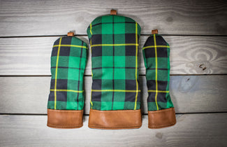 Wallace HTG Green Tartan Head Covers- Steurer & Jacoby