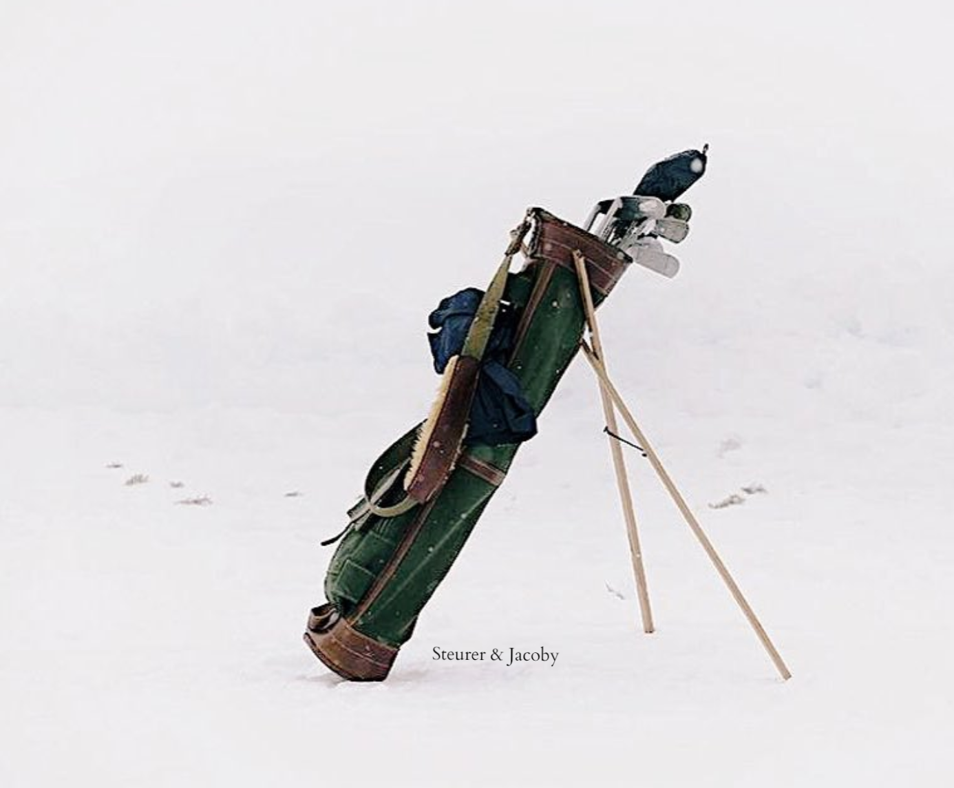 Hickory Golf Style Bag Stand - Steurer & Jacoby