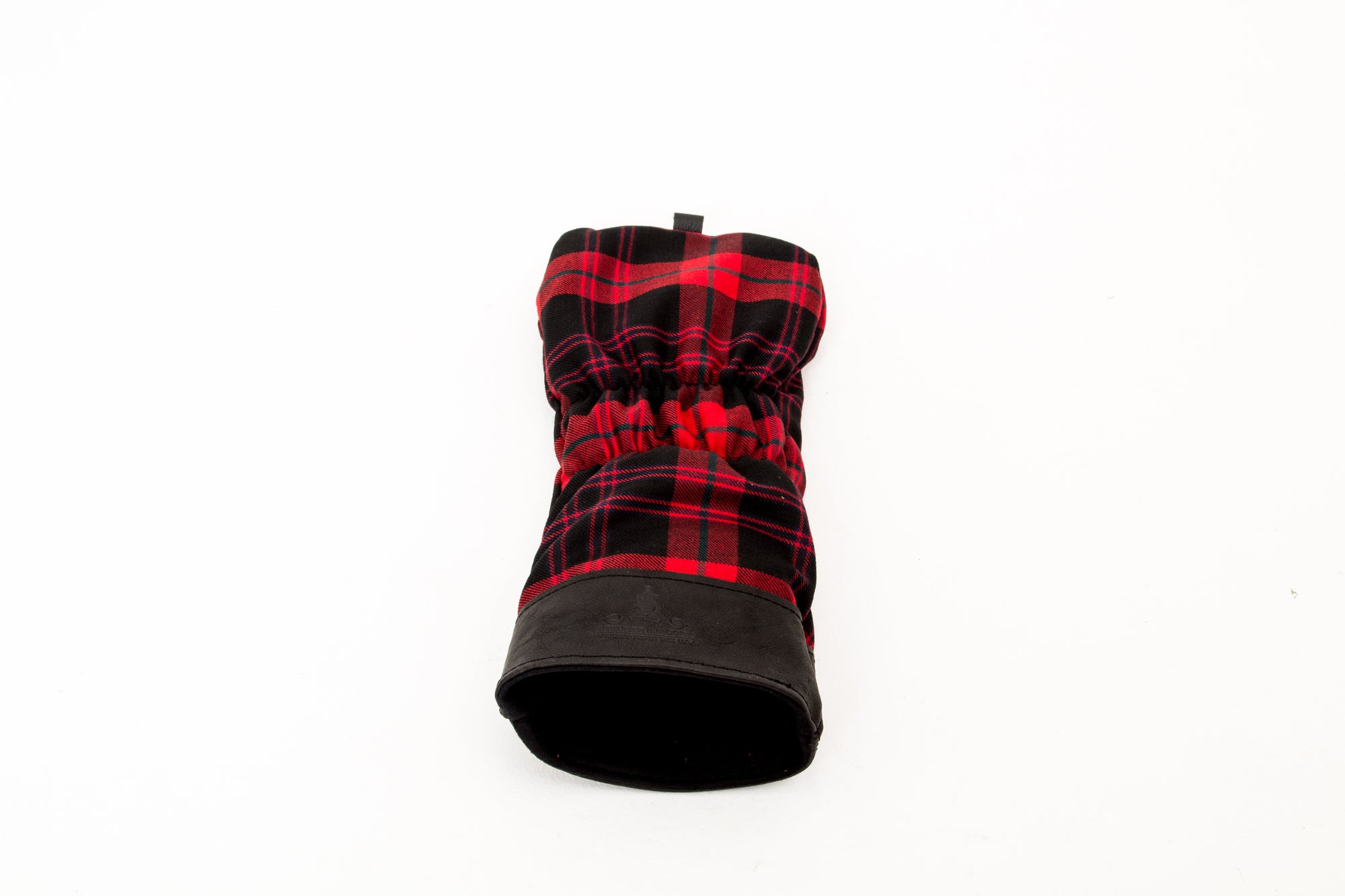 Leather and Wool Tartan Head Cover - Steurer & Jacoby