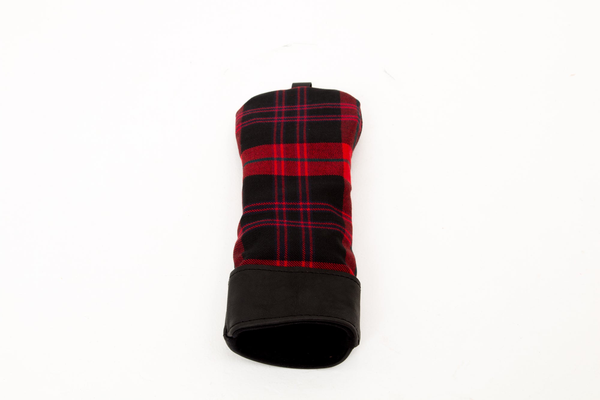 Leather and Wool Tartan Head Cover - Steurer & Jacoby
