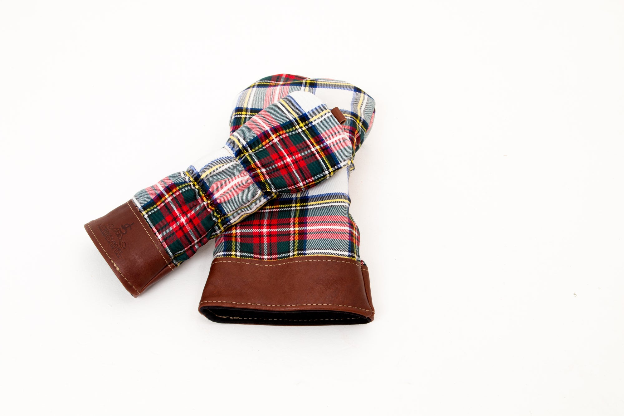 Leather & Wool Tartan Head Cover - Steurer & Jacoby