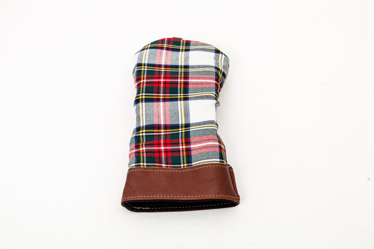 Leather & Wool Tartan Head Cover - Steurer & Jacoby