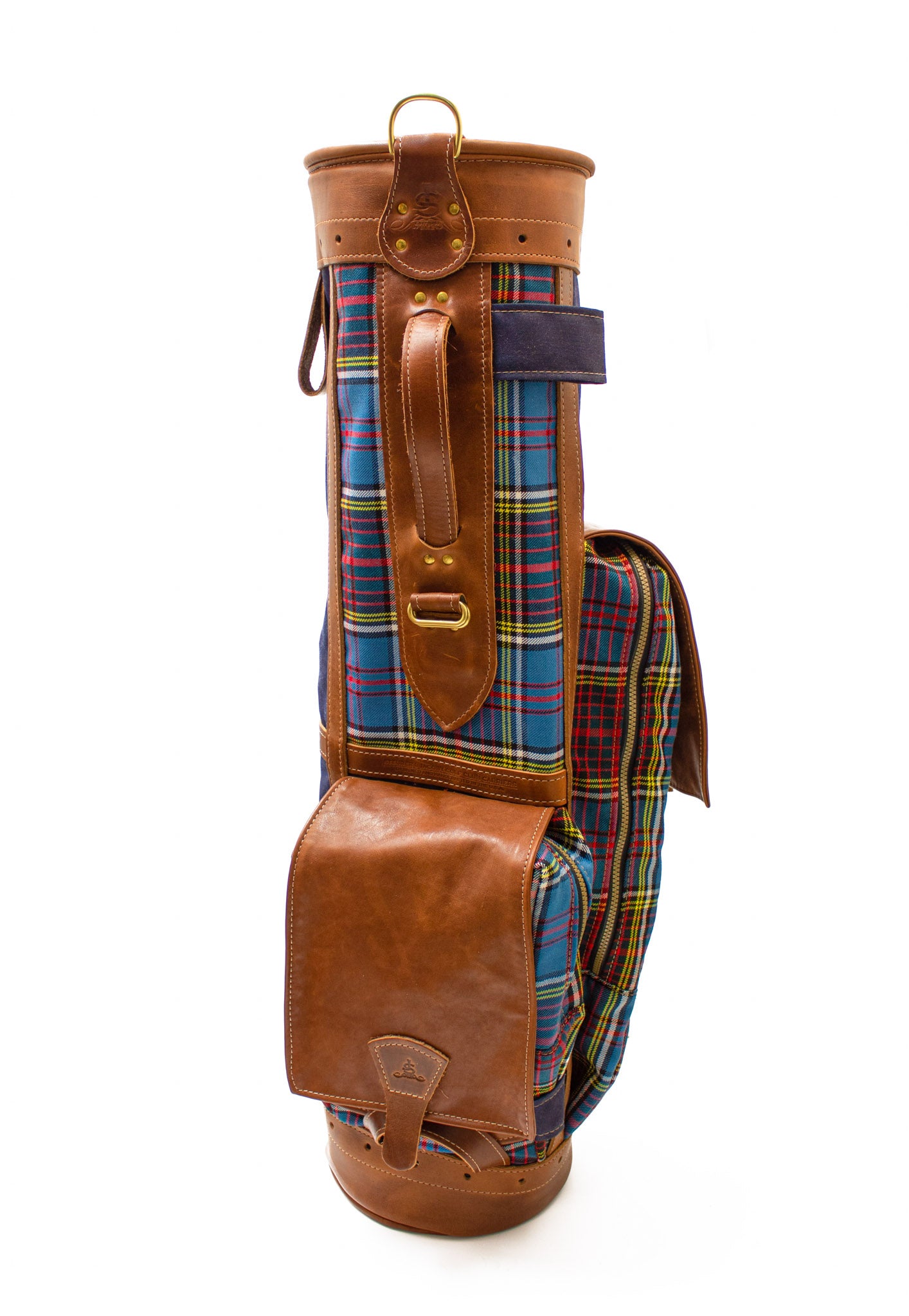 Anderson Modern Tartan Airliner Style Golf Bag- Steurer & Jacoby