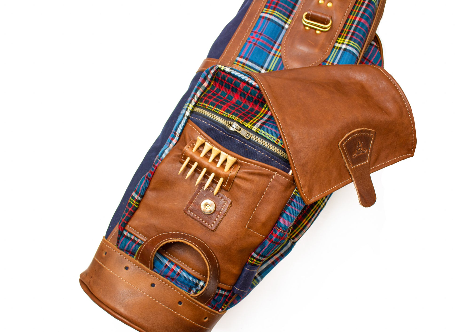 Anderson Modern Tartan Airliner Style Golf Bag- Steurer & Jacoby