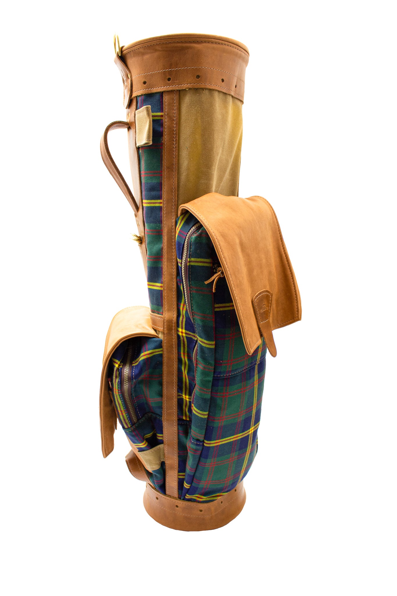8" Airliner Style Tartan Golf Bag - Steurer & Jacoby