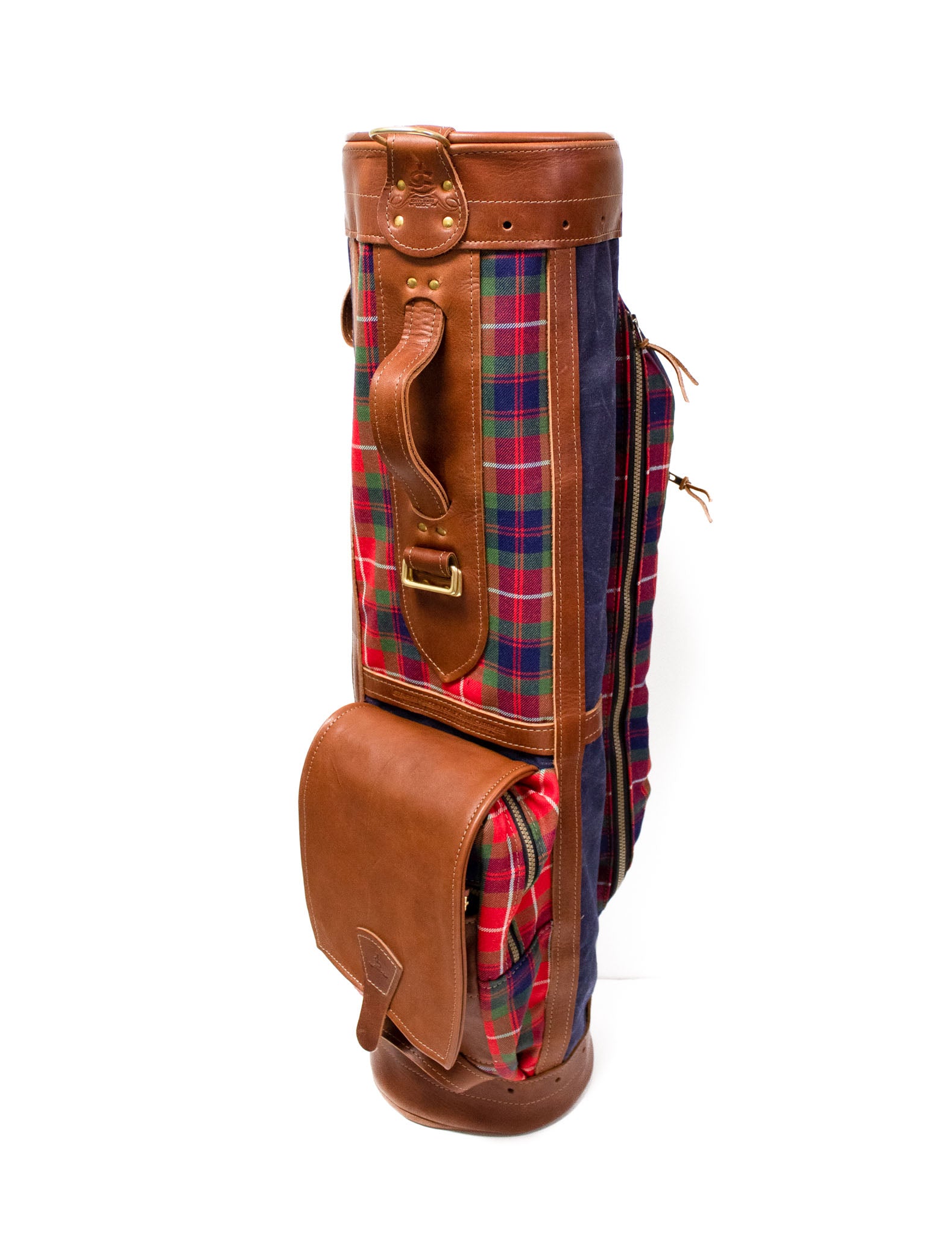 Fraser of Lovat Tartan Staff Style Golf Bag- Steurer & Jacoby
